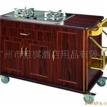 供应煮餐车双头豪华煮餐车酒店大堂用品
