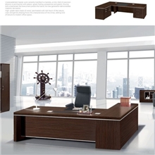 江门家具厂供应紫檀系列大班桌|办公家具大班桌|老板桌电脑台