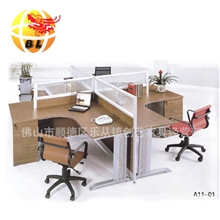 厂家直销批发A11-01现代简约办公家具办公室屏风隔断办公桌职员台