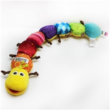 美国lamazeMusicalinchworm拉玛泽七彩音乐毛毛虫爆款特价