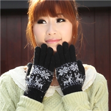 外贸热销Iphone专用保暖触摸电容屏羊毛触摸手套触摸屏专用小鹿