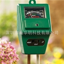 厂家直销三合一园艺检测仪湿度测试仪土壤分析仪酸碱测试仪