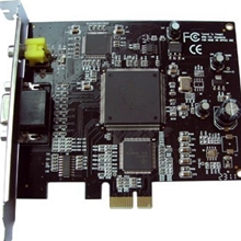 四路D1监控采集卡4路全实时监控采集卡PCI-E高清采集卡