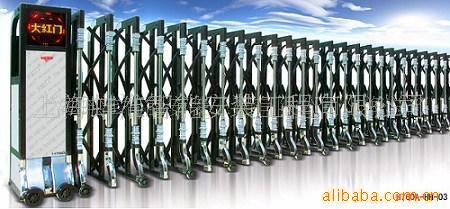 【专业品质】供应电动伸缩门(图)，豪华系列伸缩门，遥控伸缩门