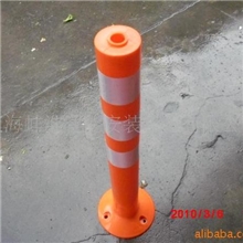 供应橡胶防护桩(图),交通设施，路标路线，岗亭，停车管理设备