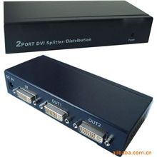 大雅新高清数字2口DVI分配器，一进二出1X2