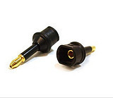 JICHIA京像方口转圆口方头转圆头方转圆3.5光纤转接头