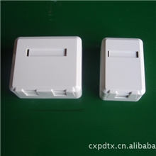 【厂家直销】长期供应AMP安普接口单双口桌面盒