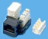 厂家直销超五类防尘网络模块