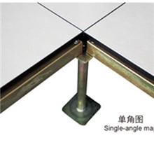 供应优质防静电陶瓷面架空全钢活动地板，扬红机房特价供应