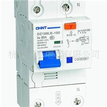 供应正泰低压电器漏电断路器剩余电流动作断路器DZ158LE