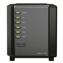 群晖（Synology）DS411slim4盘位NAS网络存储服务器