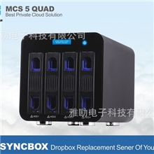 云端存储服务+NAS四盘位+内置PT/BT下载+LCD显示+双千兆网络