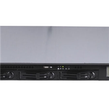 云端存储服务器1U机箱(3盘位)NAS服务器+LCD显示+双千兆网口