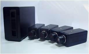 4路高清NVR机+4个IPCam720P网络摄像头H.264久分辨率1280*720