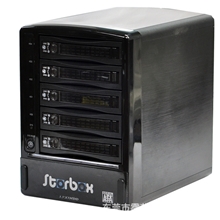 3.5寸5盘位磁盘阵列移动硬盘盒抽取盒