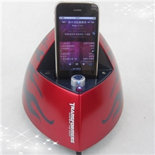 库存Transformers擎天柱IPOD音箱ipod/iphone4充电音响