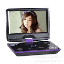 供应先科便携式DVD播放机，带游戏、MPEG4、高清液晶DVD播放器