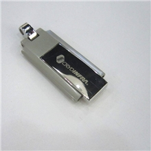 【厂家批发】不锈钢旋转U盘礼品优盘