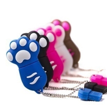 供应批发创意U盘DT101G22G4G8G16G32G猫爪U盘公仔多款式