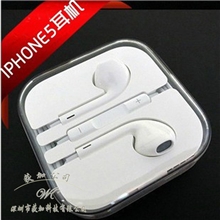 IPHONE5耳机EarPod线控耳机苹果新款耳线iphone5线控耳机