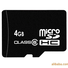 台版中性TF4G内存卡白板卡记忆闪存卡4G高速流通好版储存卡