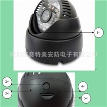 车载，安防带卡录像摄像头12V/24v，直接录像的摄像机年底大促销