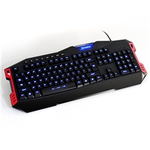 【三色背光】新盟猛禽K26背光键盘游戏键盘USB静音CF/CS