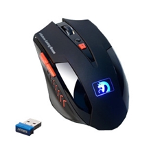 省电技术新盟曼巴蛇无线鼠标无线游戏鼠标6档DPI调速