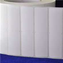 50*25mm双排白色铜版纸单排空白不干胶条码打印贴纸条码贴纸