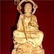 中国传统樟木阴雕佛像上色适用于宗教庙宇欢迎加工定制