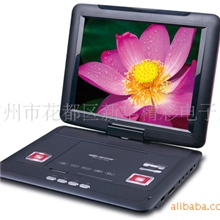 供应出口新款便携式移动9寸DVD机