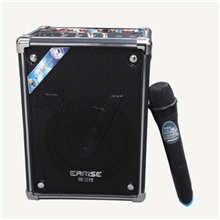 批发雅兰仕电瓶音响l-555喊话器广场舞音响老年跳舞地摊叫卖