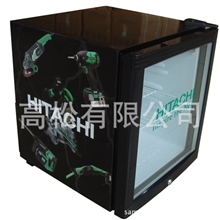 50L玻璃门柜台饮料啤酒展示冷柜，酒吧冰箱，超市冰箱，冷柜