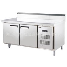 睿厨TJ0.3L2,1.5米厨房靠背工作台,厨房冰柜,不锈钢冷柜,冰箱