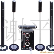 供应5.1音柱，带遥控，仿铝合金音柱