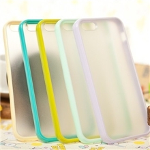 新款iphone5苹果5代双色手机壳边框TPU+底壳PC软硬结合畅销款