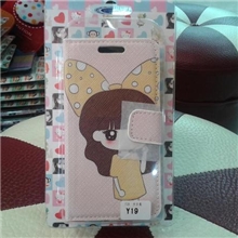批发国产步步高s7手机壳卡通彩绘手机壳左右翻盖皮套手机壳