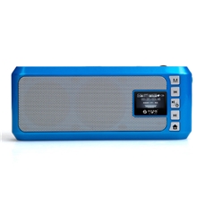 不见不散LV260便携插卡小音箱MP3播放器迷你外放U盘音响带收音机