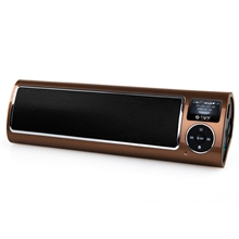 不见不散LV520三代便携插卡小音箱迷你收音机音响MP3播放器低音炮