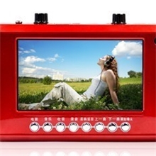 先科AY-T08扩音器4.3寸视频扩音器FM收音遥控大功率晨练插卡优盘