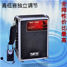 厂家直供电瓶音箱便携式背带电瓶音响户外音箱会议K歌促销