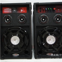 供应10寸舞台音响有源对箱家庭户外音箱带话筒USB/SD101