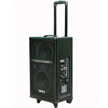 厂家直销MBAE-28高档拉杆移动式电瓶插卡音响广场晨练跳舞音箱