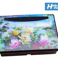 大号普美特数字(网络）电视机顶盒伴侣挂盒支架立体风景图免打洞