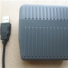 厂家供应一位线长10米USB大脚踏开关B超工作站医疗设备采集开关