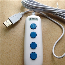 深圳现货供应医疗工作站USB图像采集器B超采图开关手控开关