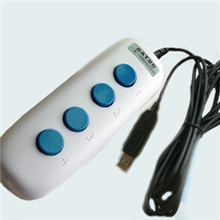 厂家供应四按键USB医疗图像采集手柄采集器可订制