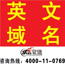 英文域名注册、企业网址注册、公司网址注册、.com\net\cn注册等