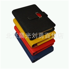 勤得利仿皮活页本笔记本记事本6孔A7活页本35606商务笔记本记事